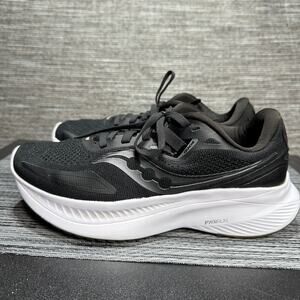 Saucony Guide 15 Shoes Athletic Running Black Sneakers - Womens 7